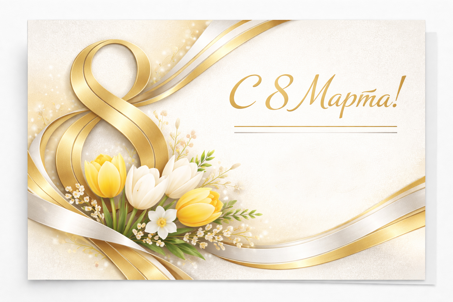 Поздравляем с 8 Марта!