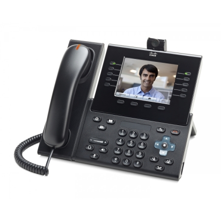 Телефонный аппарат Cisco UC Phone 9951, Charcoal, Slimline Handset (CP-9951-CL-K9=). Изображение 2