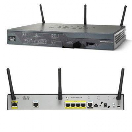 Cisco 887 ADSL2/2+ Annex A Router with 802.11n ETSI Compliant (CISCO887W-GN-E-K9). Изображение 1