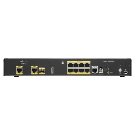 Cisco 892FSP Gigabit Ethernet security router with SFP (C892FSP-K9). Изображение 1