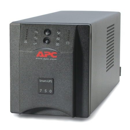 ИБП APC  Smart-UPS 500W/750VA, Line-Interactive, user repl. batt., Input 230V / Output 230V, Interface Port DB-9 RS-232, USB, SmartSlot (SUA750I). Изображение 2
