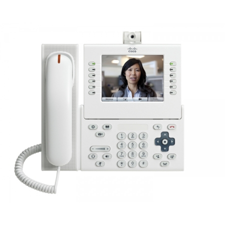 Телефонный аппарат Cisco UC Phone 9971, A White, Std Hndst with Camera (CP-9971-W-CAM-K9=). Изображение 2