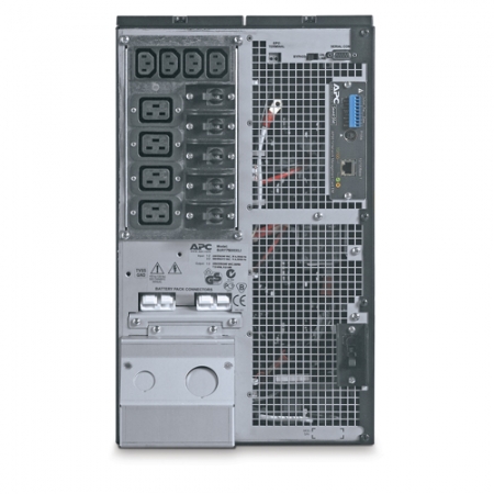 ИБП APC  Smart-UPS RT 8000VA, On-Line, Extended-run, Black, Rack/Tower convertible with PowerChute Business Edition sofware (SURT8000XLI). Изображение 3