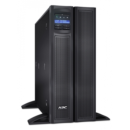 ИБП APC  Smart-UPS X  2700W/3000VA Rack/Tower LCD 200-240V with Network Card, (8) IEC 320 C13, (2) IEC 320 C19, 4U (SMX3000HVNC). Изображение 2