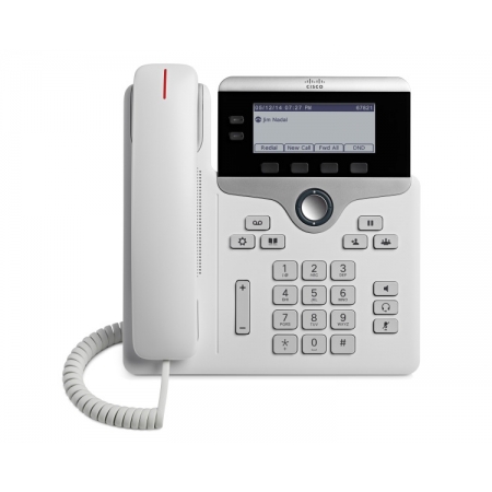 Телефонный аппарат Cisco UC Phone 7821 White (CP-7821-W-K9=). Изображение 1