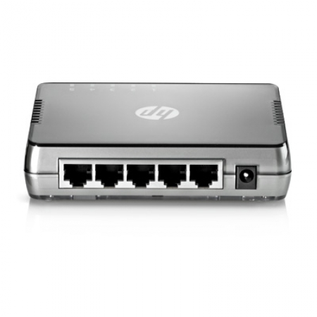 HP V1405-5G Switch (Unmanaged, 5*10/100/1000, QoS, desktop) (JD869A). Изображение 1