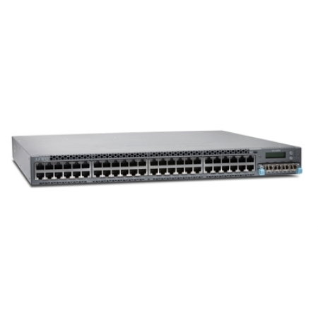 Коммутатор Juniper Networks EX4300, 48-Port 10/100/1000BaseT + 350W AC PS (EX4300-48T). Изображение 1