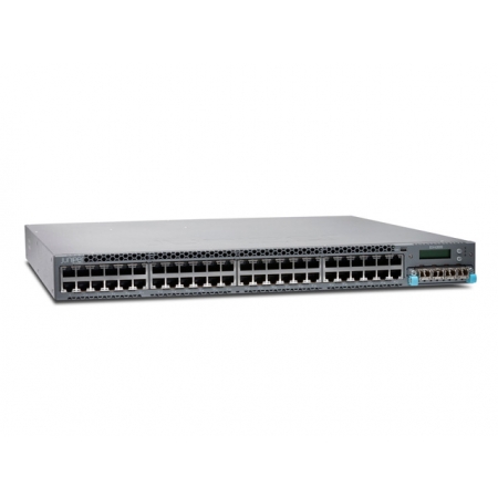 Коммутатор Juniper Networks EX4300 TAA, 32-Port 1000BaseX SFP, 4x10GBaseX SFP+ and 350W AC PS (Optics sold separately) (EX4300-32F-TAA). Изображение 1