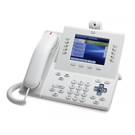 Телефонный аппарат Cisco UC Phone 9951, White, Standard Handset (CP-9951-W-K9=). Изображение 1