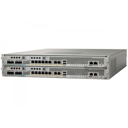 Межсетевой экран Cisco ASA 5585-X SSP-20, FirePOWER SSP-20,16GE,4SFP+,2AC,3DES/AES (ASA5585-S20F20XK9). Изображение 1