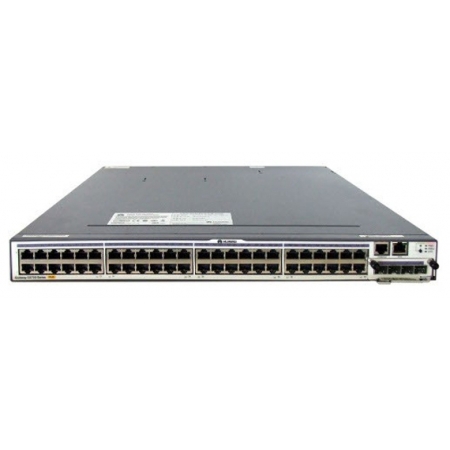 Коммутатор Huawei S5710-52C-PWR-EI Bundle(48 Ethernet 10/100/1000 PoE+ ports,4 10 Gig SFP+,with 2 interface slots,with 580W AC power supply) (S5710-52C-PWR-EI-AC). Изображение 1