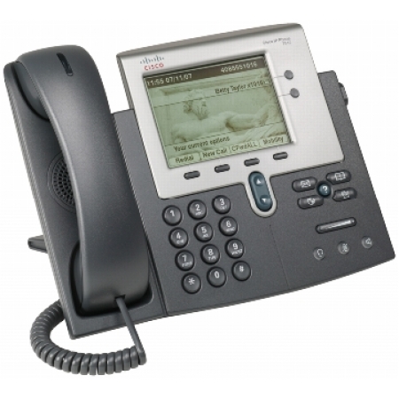 Телефонный аппарат Cisco UC Phone 7942 with 1 CCME RTU License (CP-7942G-CCME). Изображение 1