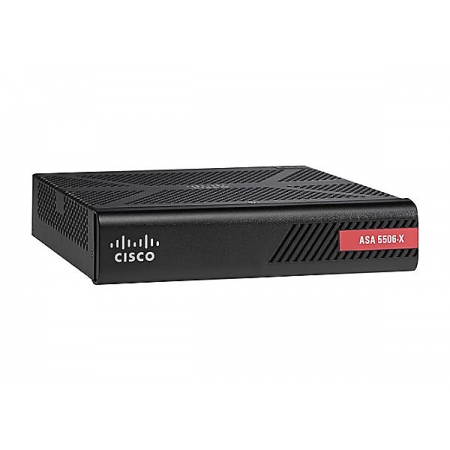 Межсетевой экран Cisco ASA 5506-X with FirePOWER services, 8GE, AC, 3DES/AES (ASA5506-K9). Изображение 1
