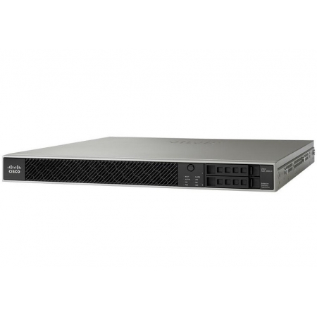 Межсетевой экран Cisco ASA 5555-X with FirePOWER Services, 8GE, AC, 3DES/AES, 2SSD (ASA5555-FPWR-K9). Изображение 1