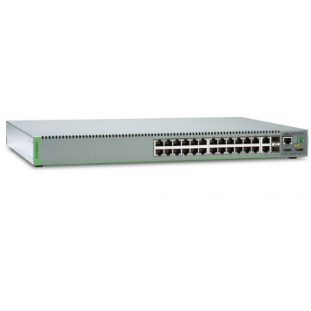 Коммутатор Allied Telesis 24 Port Managed Stackable Fast Ethernet Switch. Dual AC Power Supply (AT-8100S/24). Изображение 1
