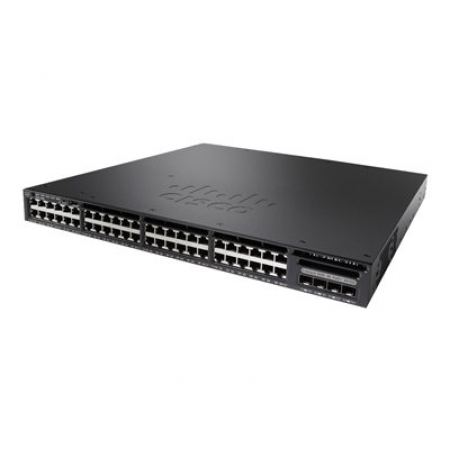 Коммутатор Cisco Catalyst 3650 48 Port FPoE 2x10G Uplink w/5 AP licenses IPB (WS-C3650-48FWD-S). Изображение 1