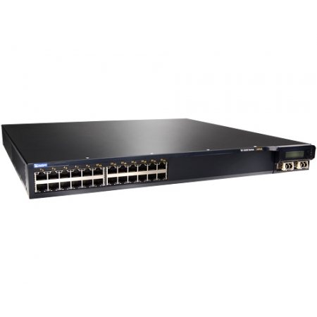 Коммутатор Juniper Networks EX4200, 24-Port 10/100/1000BaseT PoE-Plus + 930W AC PS, includes 50cm VC cable (EX4200-24PX). Изображение 1