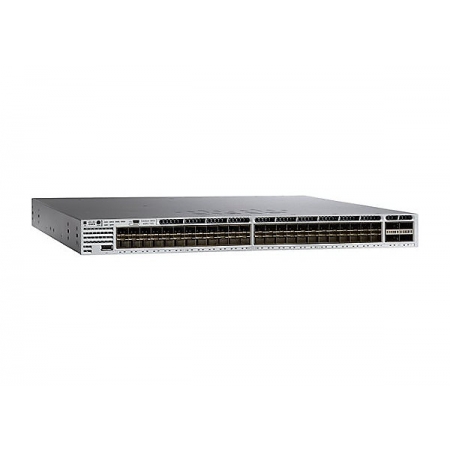 Коммутатор Cisco Catalyst 3850 48 Port 10G Fiber Switch IP Services (WS-C3850-48XS-F-E). Изображение 1