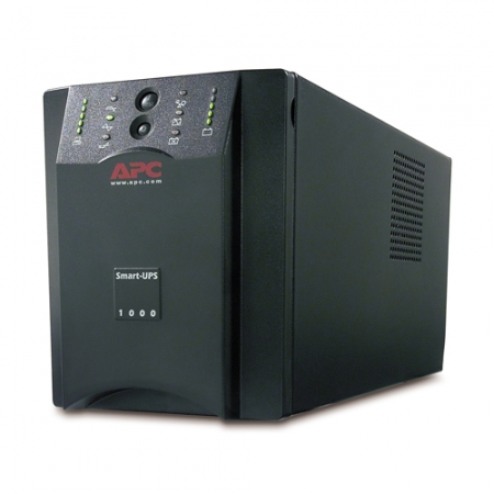 ИБП APC  Smart-UPS 670W/ 1000VA, Line-Interactive, user repl. batt., Double AVRBoost, AVRTrim, SmartSlot, USB and serial connectivity, USB cable (SUA1000I). Изображение 1