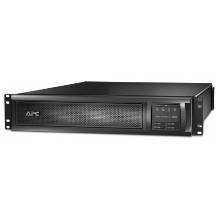 ИБП APC  Smart-UPS X 2700W / 3000VA Rack/Tower LCD 200-240V with Network Card,  Interface Port SmartSlot, USB, Extended runtime model, 2U (SMX3000RMHV2UNC). Изображение 3