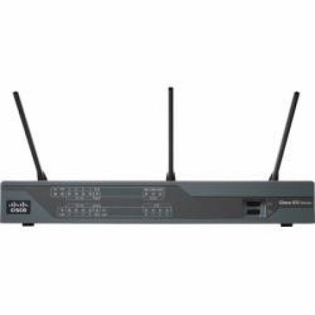 Cisco 891F Gigabit Ethernet security router with SFP and Dual Radio 802.11n Wifi for ETSI -E domain (C891FW-E-K9). Изображение 1
