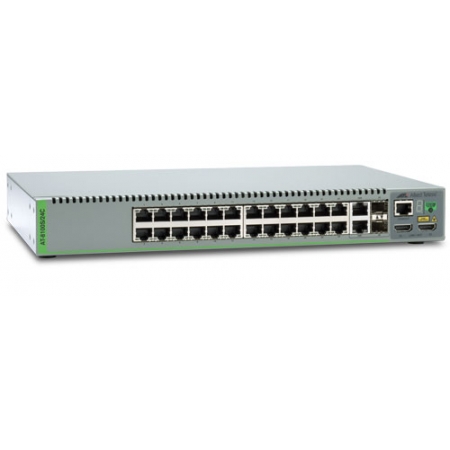 Коммутатор Allied Telesis 24 Port Managed Stackable Fast Ethernet Switch. Single AC Power Supply (AT-8100S/24C). Изображение 1
