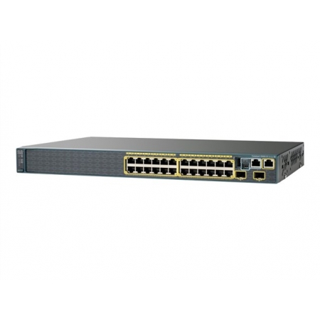 Коммутатор Cisco Systems Catalyst 2960S 24 GigE, 2 x SFP LAN Lite (WS-C2960S-24TS-S). Изображение 1
