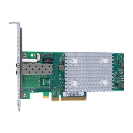 Адаптер HBA Qlogic 32Gb Single Port  FC HBA, PCIe Gen3 x8, SR LC multi-mode optic (QLE2740-SR-CK). Изображение 1