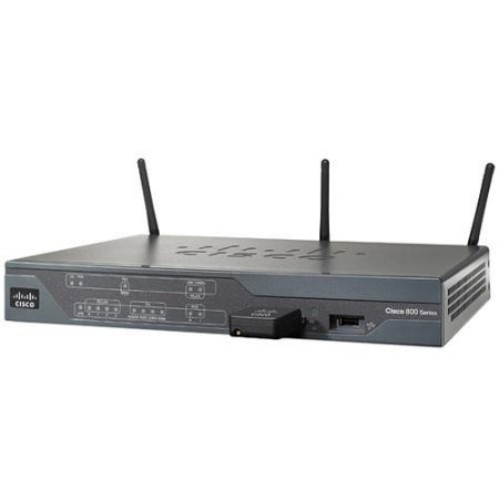 Cisco 886 ADSL2/2+ Annex B Router with 3G (CISCO886G-K9). Изображение 1