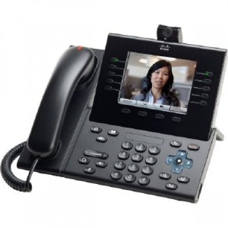 Телефонный аппарат Cisco UC Phone 9951, Charcoal, Arabic keypad, Std HS (CP-9951-C-A-K9=). Изображение 1