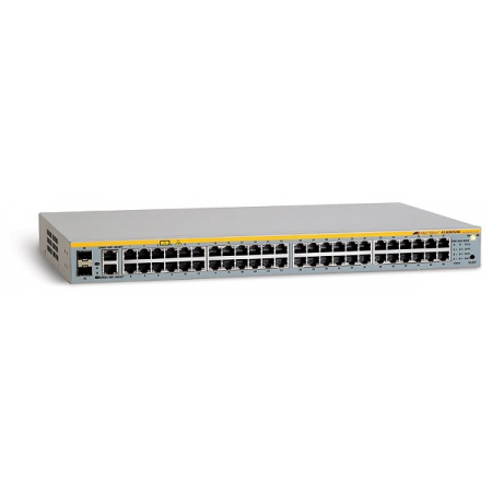 Коммутатор Allied Telesis 48 Port Stackable Managed Fast Ethernet Switch with Two 10/100/1000T / SFP Combo uplinks (AT-8000S/48). Изображение 1
