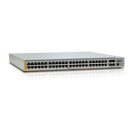 Коммутатор Allied Telesis 48 Port POE+ Gigabit Advanged Layer 3 Switch w/ 4 SFP & w/ 2 SFP+  + NCB1 (AT-x610-48Ts/X-POE+). Изображение 1