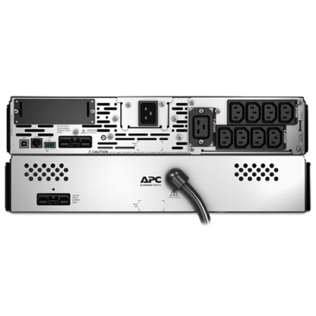 ИБП APC  Smart-UPS X 1980W / 2200VA Rack/Tower LCD 200-240V,  Interface Port SmartSlot, USB, Extended runtime model, 2U (SMX2200RMHV2U). Изображение 5