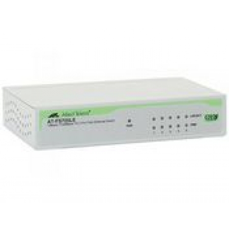 Коммутатор Allied Telesis 5 port 10/100Mbps Unmanaged Switch with ext P/S - NO MDI/MDIx on all ports (AT-FS705LE). Изображение 1