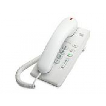 Телефонный аппарат Cisco UC Phone 6901, White, Slimline handset (CP-6901-WL-K9=). Изображение 1