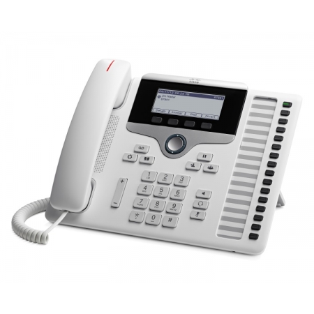 Телефонный аппарат Cisco UC Phone 7861 White (CP-7861-W-K9=). Изображение 1