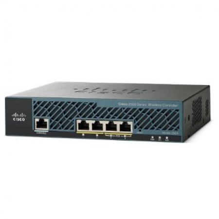 Контроллер беспроводных точек доступа Cisco 2504 Wireless Controller for High Availability (AIR-CT2504-HA-K9). Изображение 1