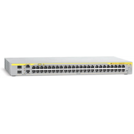 Коммутатор Allied Telesis Layer 3 switch with 48-10/100TX ports plus 2 expansion SFP slots + NCB1 (AT-8648T/2SP). Изображение 1