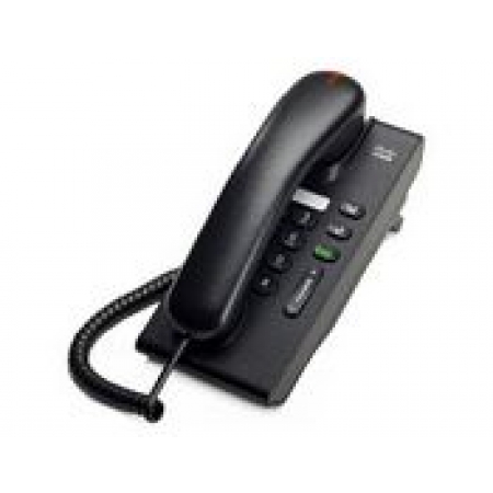 Телефонный аппарат Cisco UC Phone 6901, Charcoal, Standard handset (CP-6901-C-K9=). Изображение 1