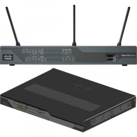 Cisco 896VA Gigabit Ethernet security router with SFP and VDSL/ADSL2+ Annex B (C896VA-K9). Изображение 1