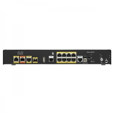 Cisco 891F Gigabit Ethernet security router with SFP (C891F-K9). Изображение 1