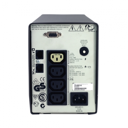 ИБП APC  Smart-UPS SC 390W/ 620VA,Interface Port DB-9 RS-232 (SC620I). Изображение 4