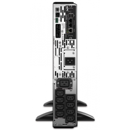 ИБП APC  Smart-UPS X 2700W / 3000VA Rack/Tower LCD 200-240V with Network Card,  Interface Port SmartSlot, USB, Extended runtime model, 2U (SMX3000RMHV2UNC). Изображение 5