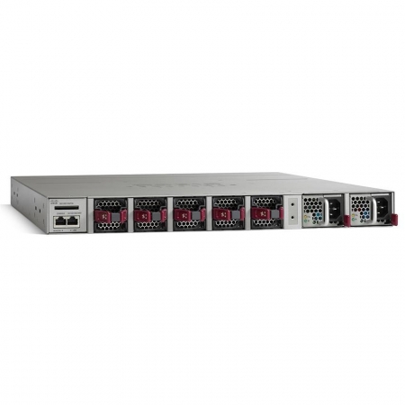 Коммутатор Cisco Systems Catalyst 4500-X 16 Port 10G IP Base, Back-to-Front, No P/S (WS-C4500X-F-16SFP+). Изображение 2