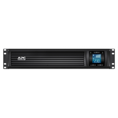 ИБП APC  Smart-UPS C  600W/1000VA 2U Rack mountable LCD 230V,  (4) IEC 320 C13, Interface Port USB (SMC1000I-2U). Изображение 1