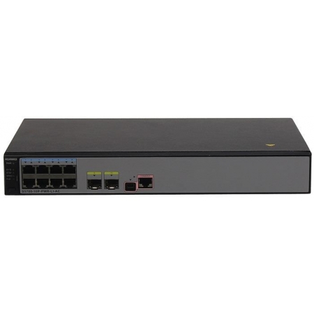 Коммутатор Huawei S5700-10P-PWR-LI-AC(8 Ethernet 10/100/1000 PoE+ ports,2 Gig SFP,AC 110/220V) (S5700-10P-PWR-LI-AC). Изображение 1