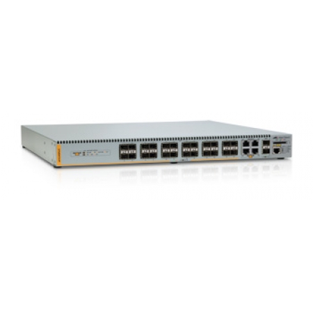 Коммутатор Allied Telesis 24 Port SFP Gigabit Advanged Layer 3 Switch  w/ 2 SFP+   + NCB1 (AT-x610-24SPs/X). Изображение 1