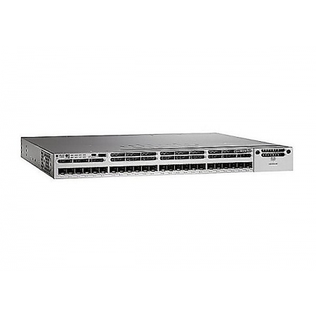 Коммутатор Cisco Catalyst 3850 24 Port 10G Fiber Switch IP Base (WS-C3850-24XS-S). Изображение 1