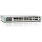 Коммутатор Allied Telesis Gigabit Ethernet Managed switch with 24 ports 10/100/1000T Mbps, 2 SFP/Copper combo ports, 2 SFP/SFP+ uplink slots, single fixed AC power supply (AT-GS924MX). Превью 1