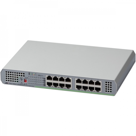 Коммутатор Allied Telesis 8 port 10/100/1000TX unmanaged switch with external power supply EU Power Adapter (AT-GS910/8E). Изображение 1